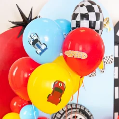 Racing Car Ballongmix 7-pack