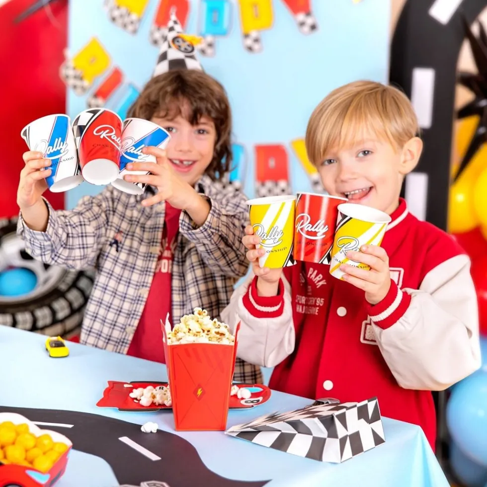 Racing Car Pappmuggar 6-pack