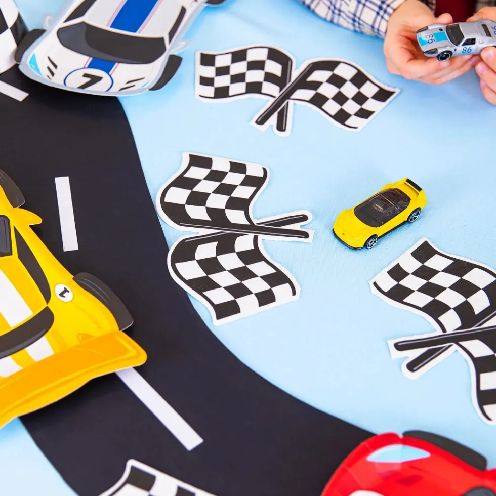 Racing Car Servetter 12-pack
