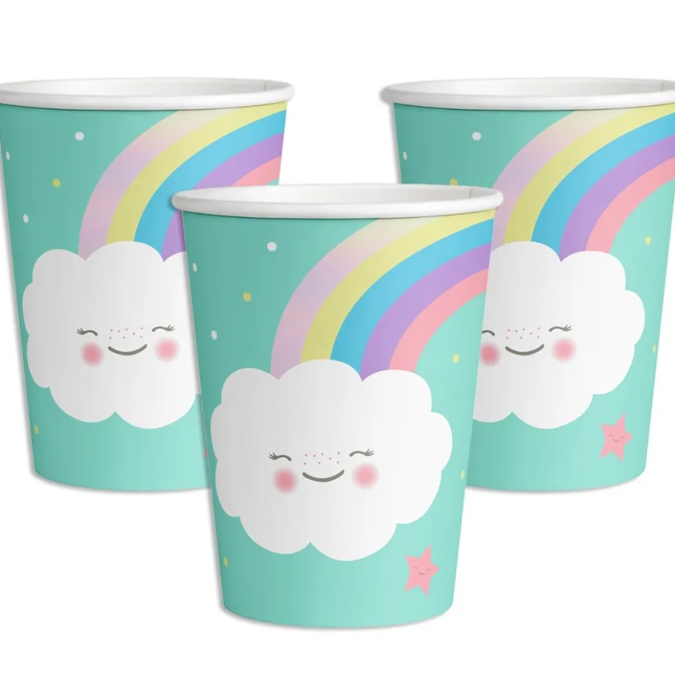 Rainbow & Cloud - Muggar 8-pack
