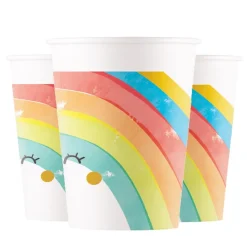 Rainbow Party - Pappmuggar 8-pack