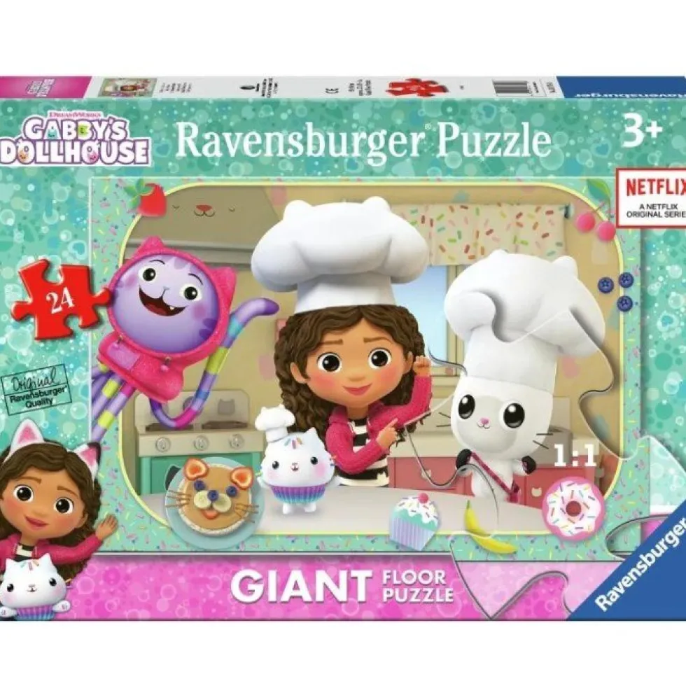 Ravensburger Golvpussel - Gabby's Dollhouse 24 bitar