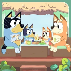 Ravensburger Pussel - Bluey 3x49 bitar