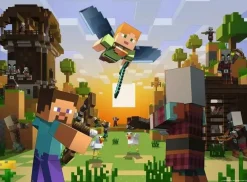 Ravensburger Pussel - Minecraft Architecture and Adventure 150 bitar
