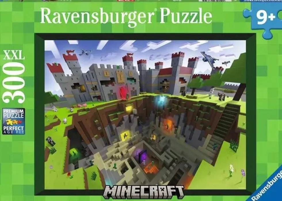 Ravensburger Pussel Minecraft Cutaway - 300 bitar