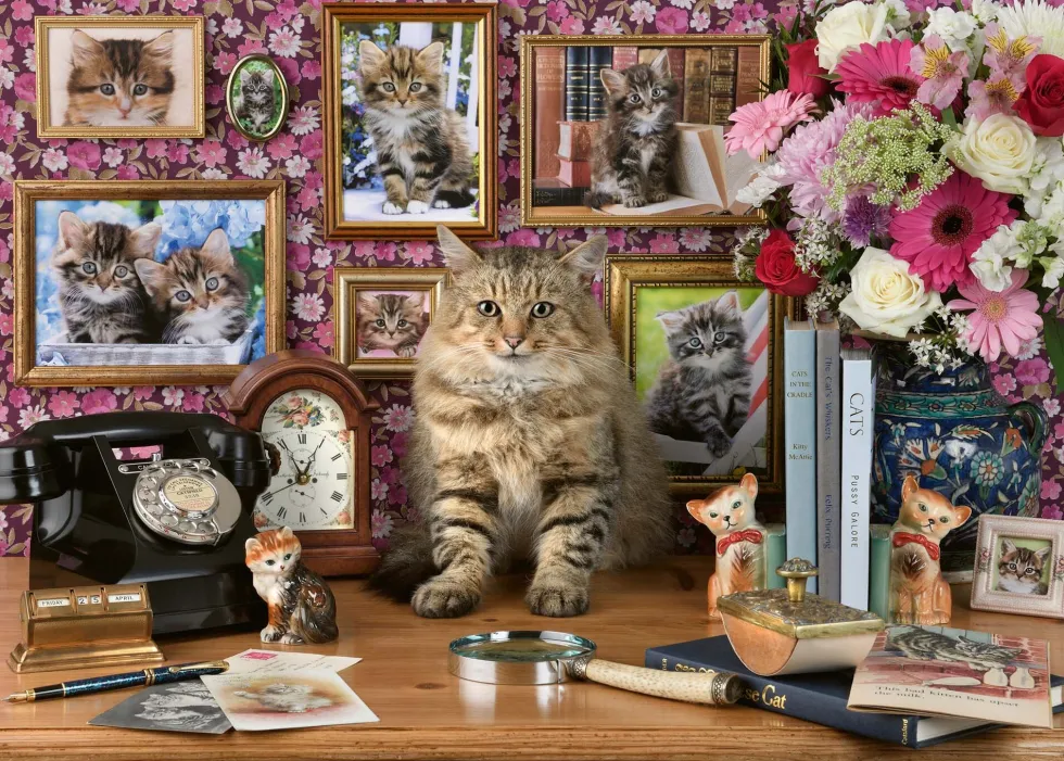 Ravensburger Pussel - Min söta katt 1000 bitar