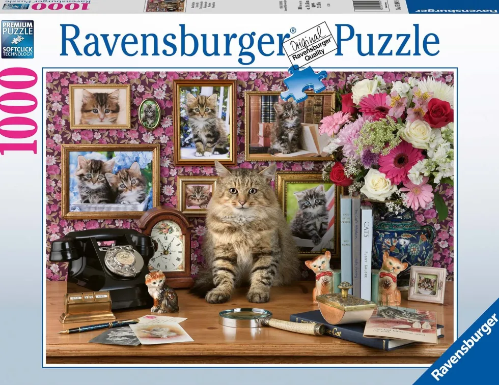 Ravensburger Pussel - Min söta katt 1000 bitar