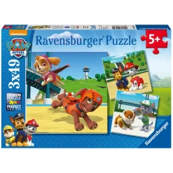 Ravensburger Pussel - Paw Patrol 3x49 bitar