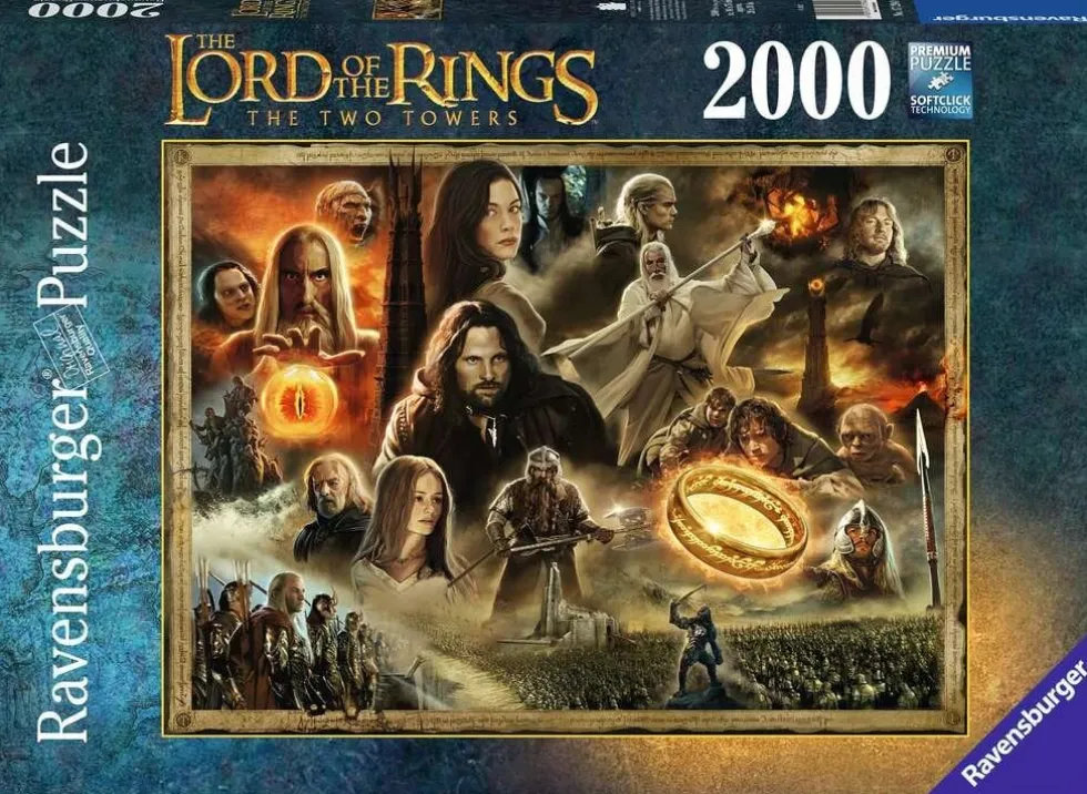 Ravensburger Pussel - Ringarnas Herre: De två tornen 2000 bitar