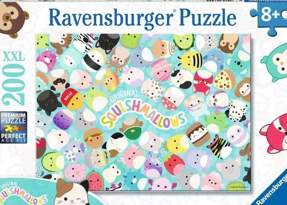 Ravensburger Pussel - Squishmallows Mallow Days 200 bitar