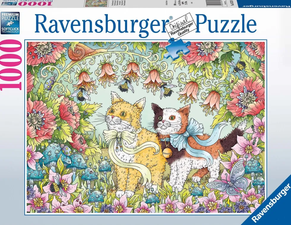 Ravensburger Pussel - Söta katter 1000 bitar