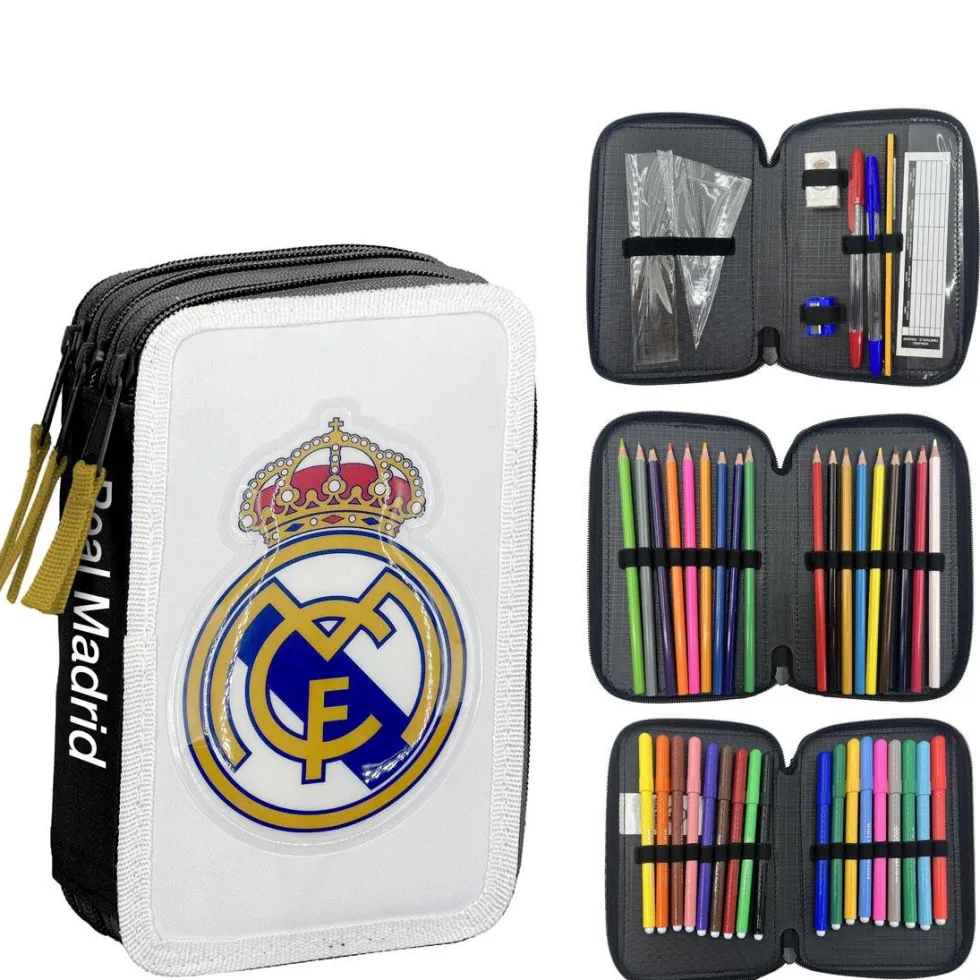 Real Madrid Pennfodral med tillbehör