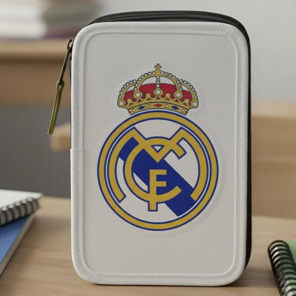 Real Madrid Pennfodral med tillbehör