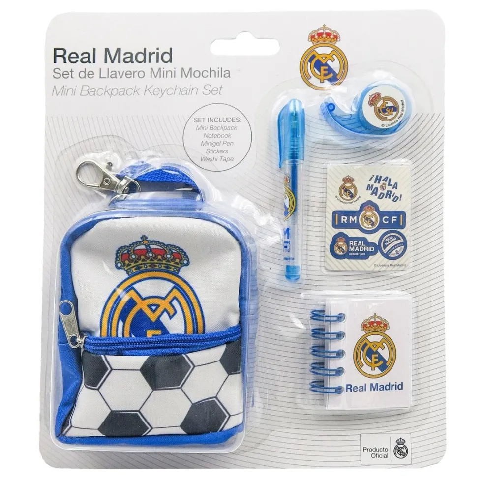 Real Madrid Skolset med miniryggsäck