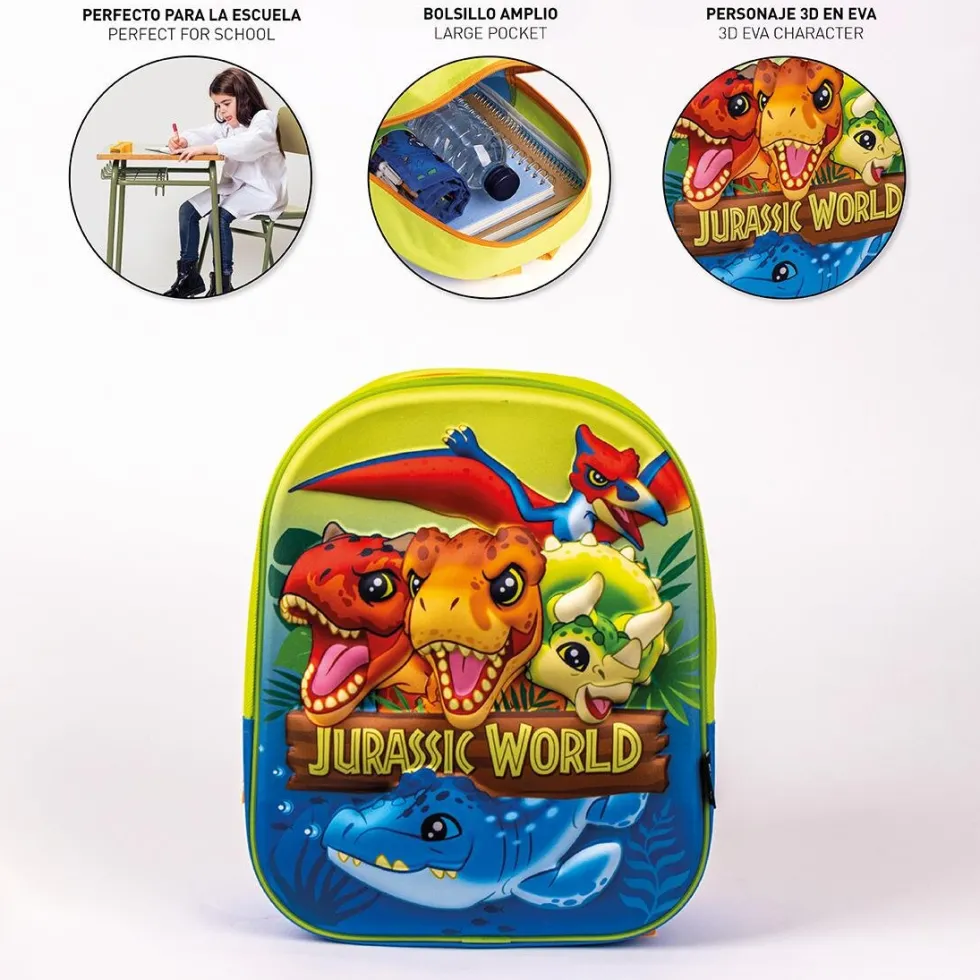 Ryggsäck Jurassic World Barnstorlek