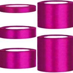 Satinband - Cerise 25 meter