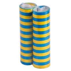 Serpentiner blå och gul 2-pack