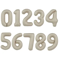 Sifferballonger Creamy 86 cm