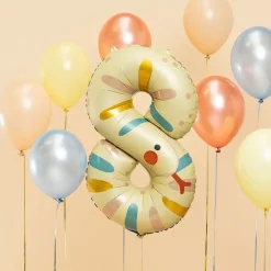 Sifferballonger Söta Djur 1-9 år
