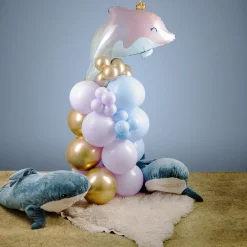 Skimrande Delfin Ballongkit