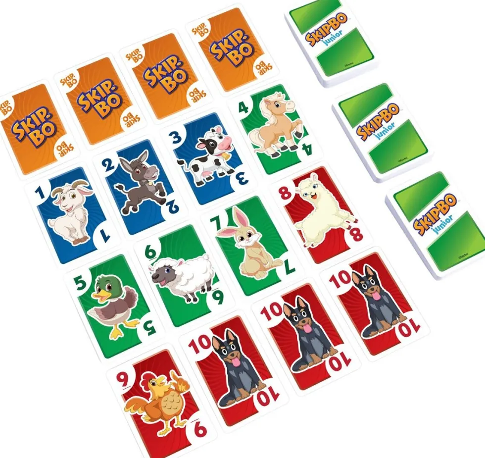 Skip-Bo Junior Kortspel