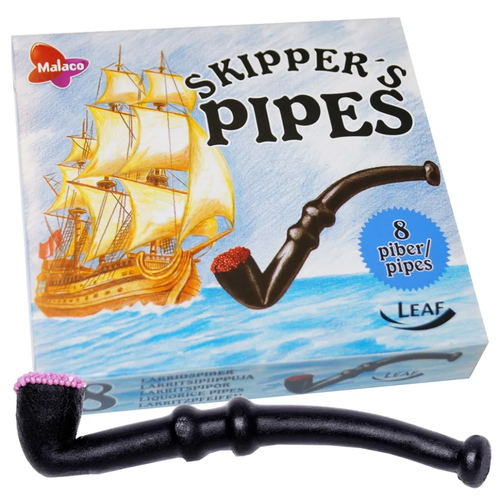 Skippers Lakritspipor Original 8-pack