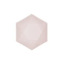 Skål Decor Premium Hexagon 16 cm Rosa 6-pack