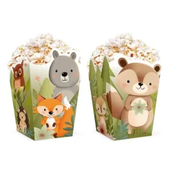 Skogsvänner - Popcornboxar 6-pack