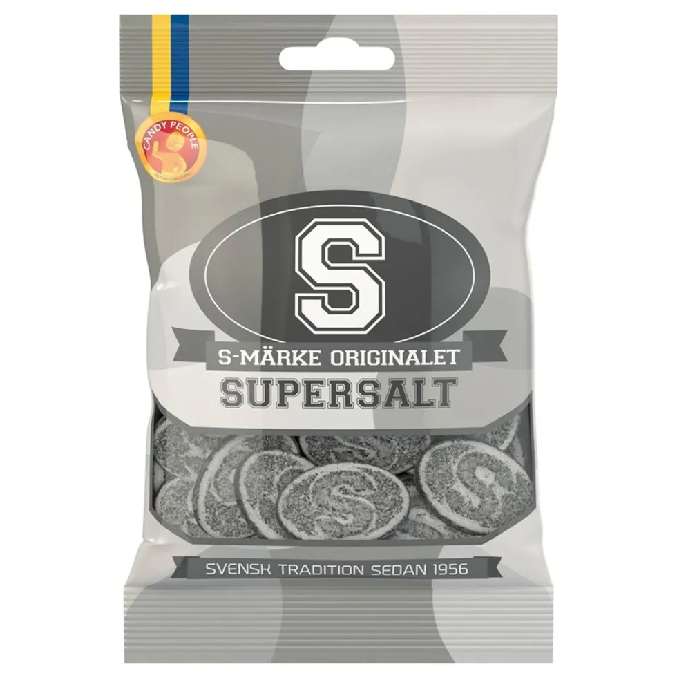 S-märken Supersalta 80 gram