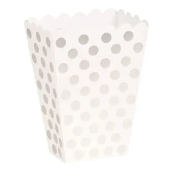 Snacksboxar Prickiga, Silver 8-pack