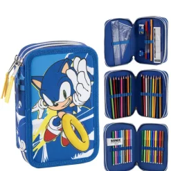Sonic Pennfodral med tillbehör