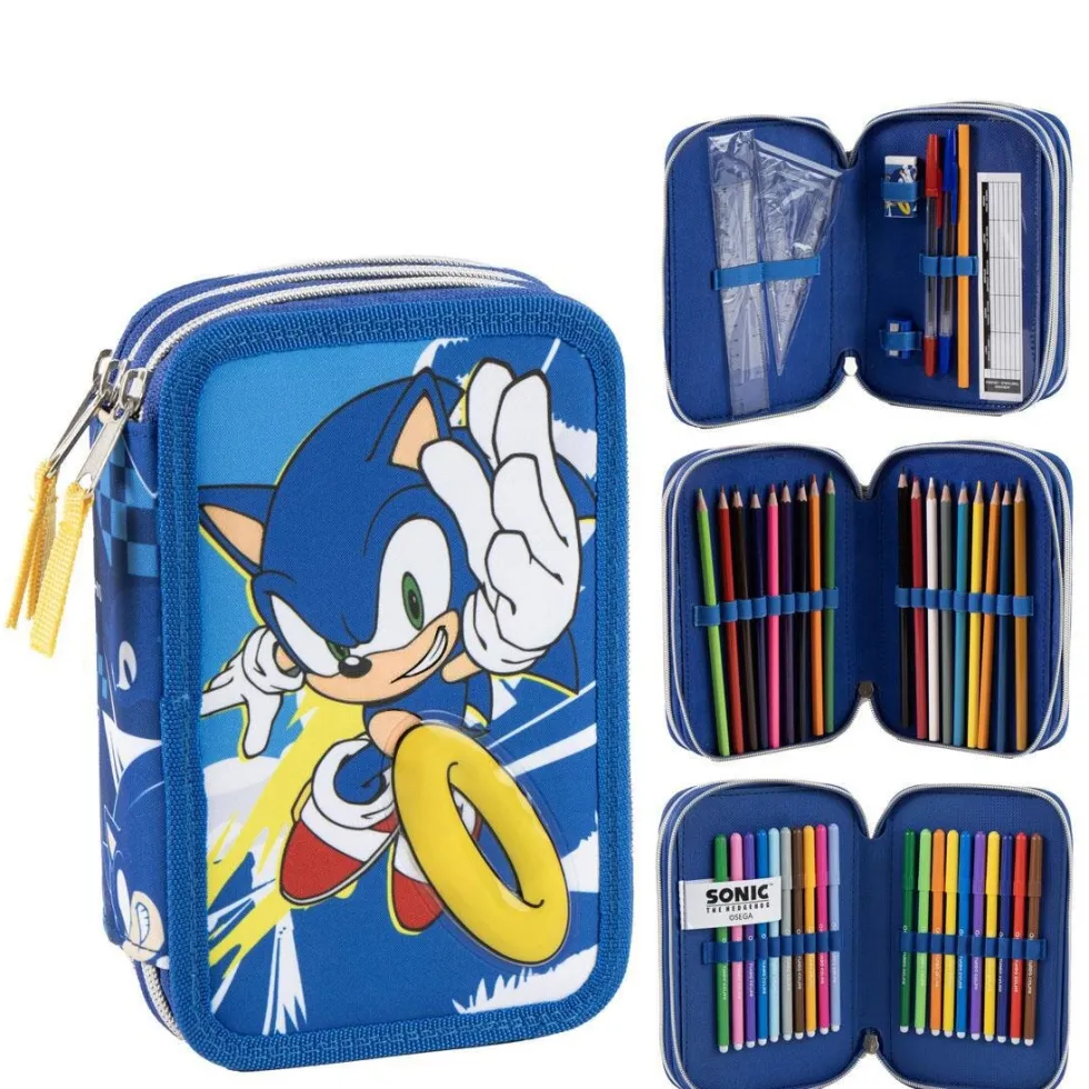 Sonic Pennfodral med tillbehör