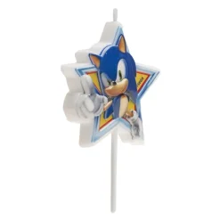 Sonic Stjärnformat Tårtljus