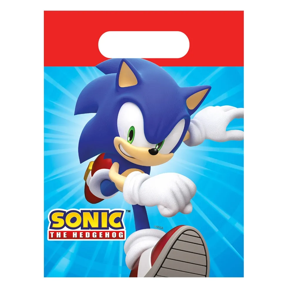 Sonic the Hedgehog - Kalaspåsar av papper 4-pack