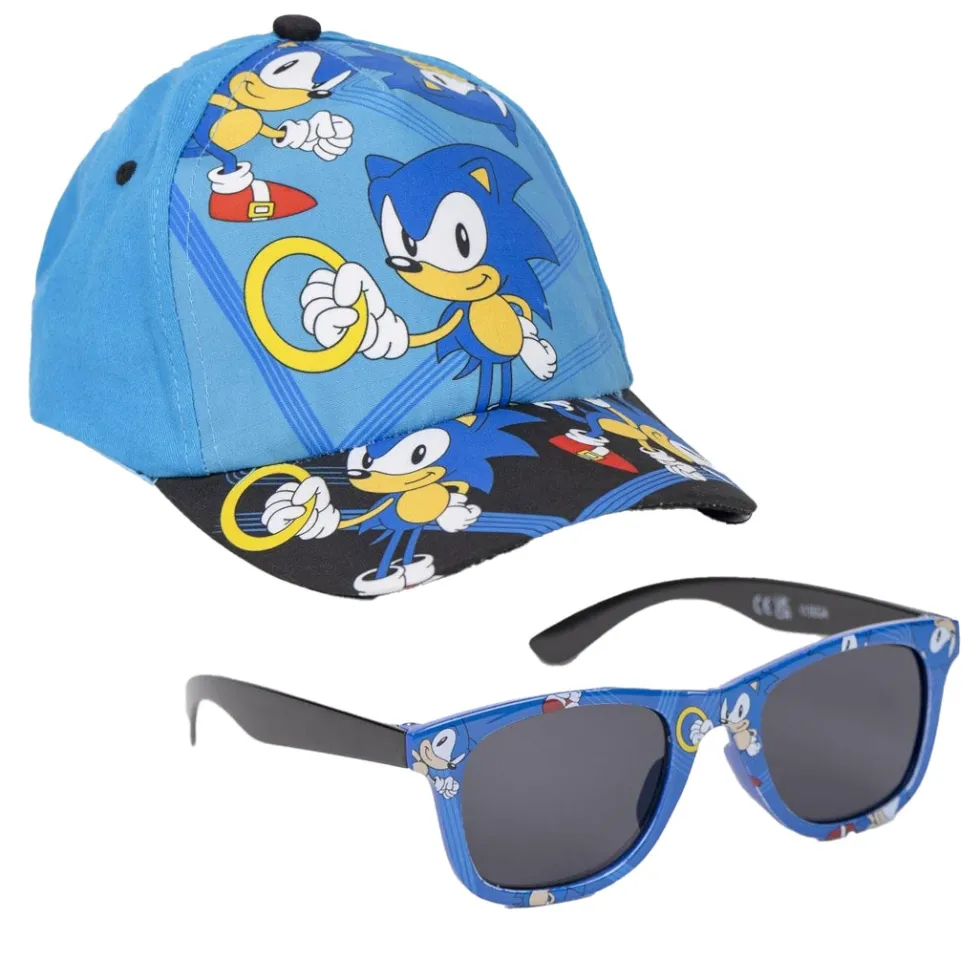 Sonic The Hedgehog - Keps och solglasögon till barn
