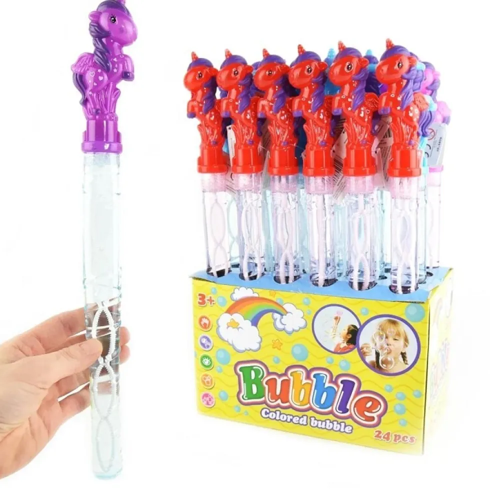 Såpbubbelstav - Enhörning 38 cm