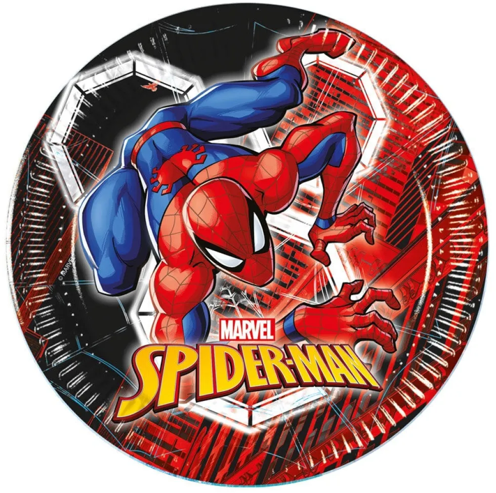 Spiderman Assietter 8-pack