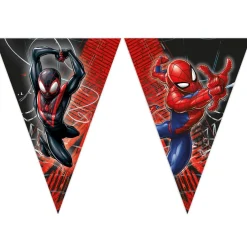 Spiderman - Flaggirlang av papper 230 cm