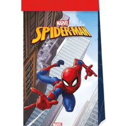 Spiderman - Kalaspåsar av papper 4-pack