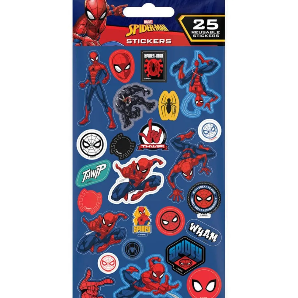 Spiderman Klistermärken 25-pack