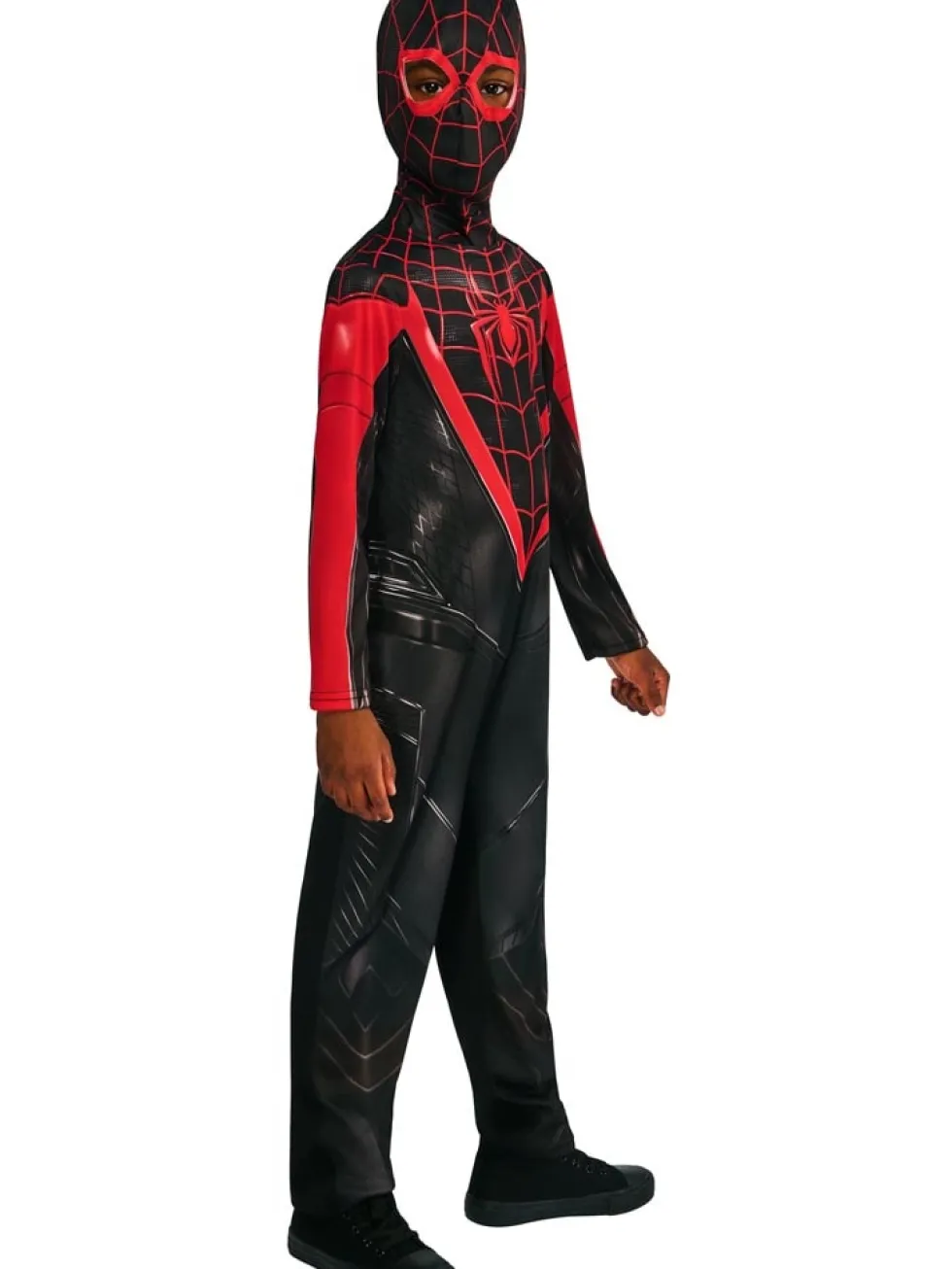 Spiderman Miles Morales Maskeraddräkt 7-8 år