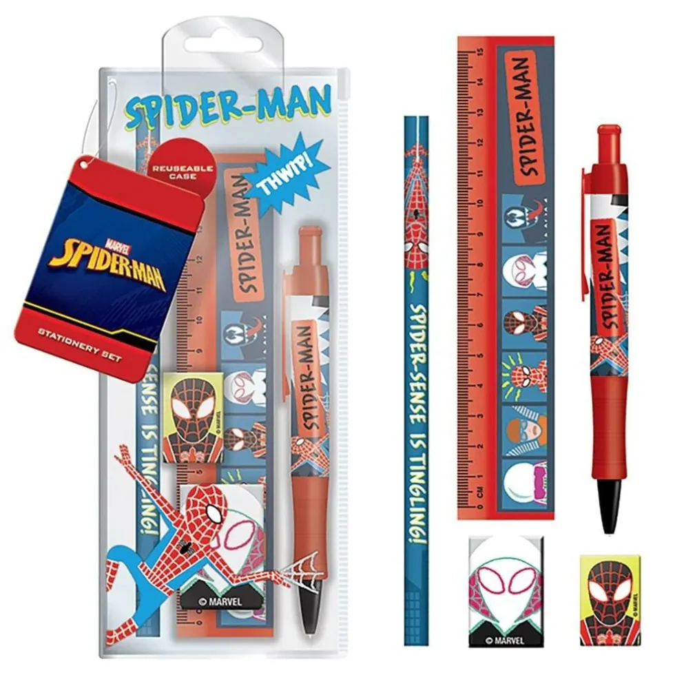 Spiderman Skolset 5 delar