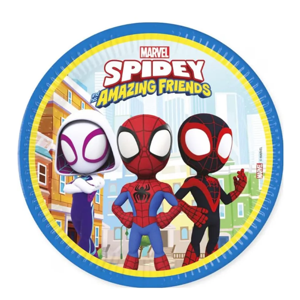 Spidey And His Amazing Friends - Assietter 8-pack