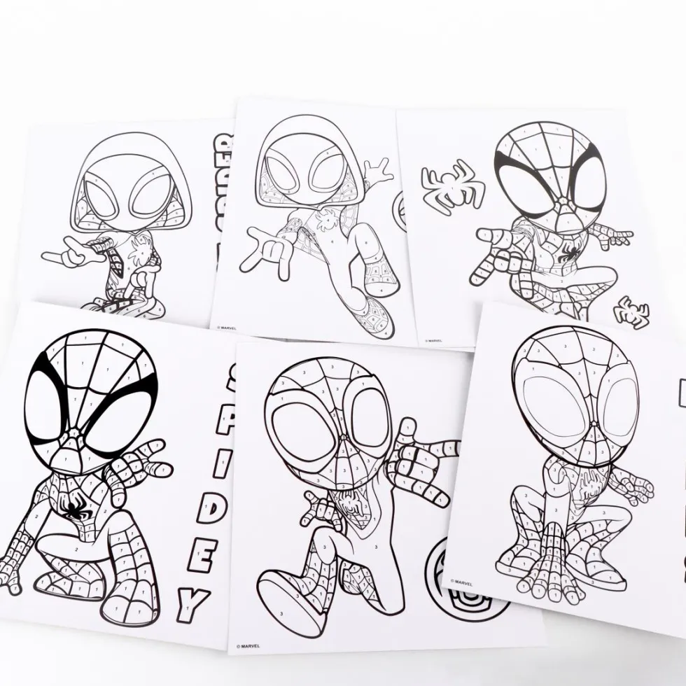 Spidey Målarset Paint by Numbers