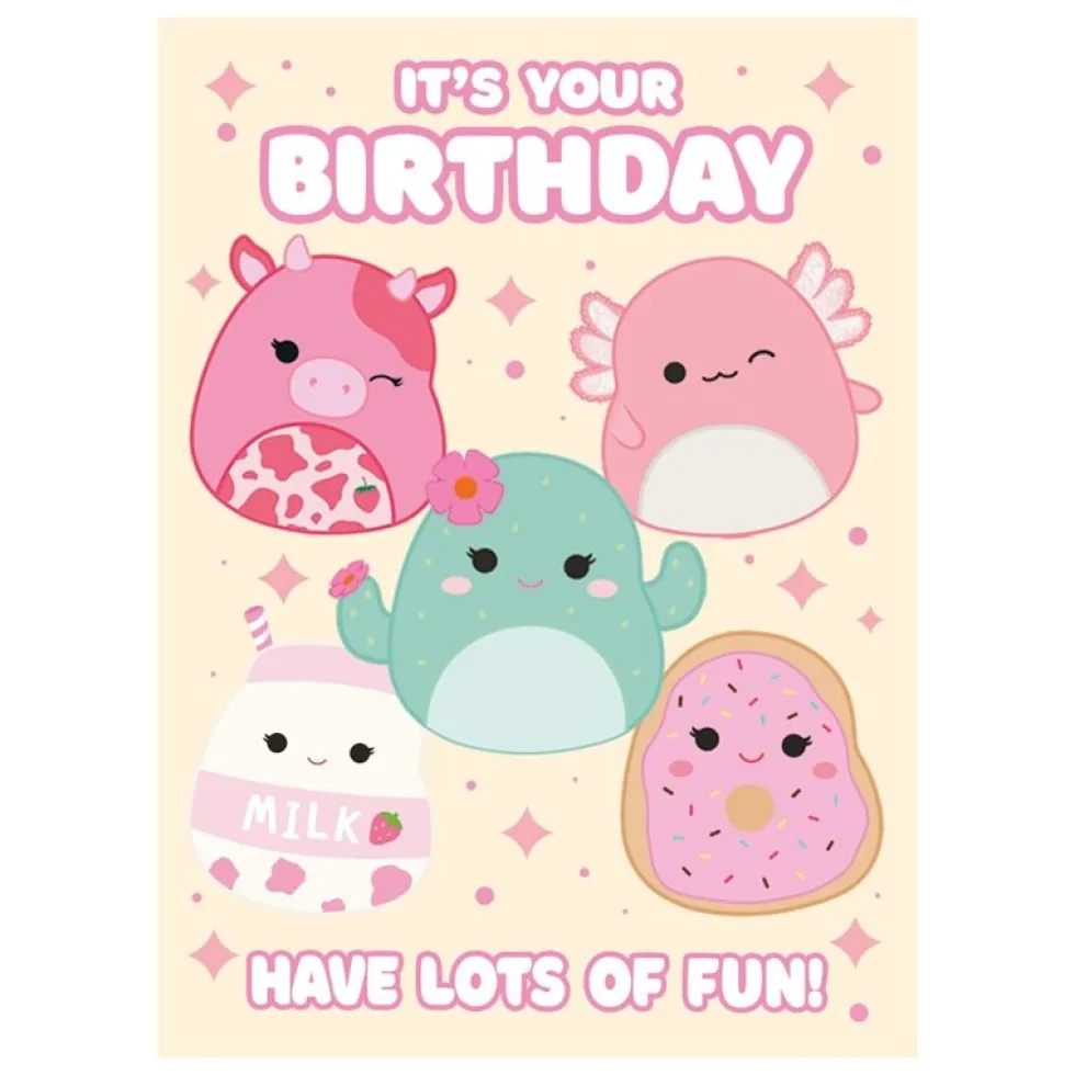 Squishmallows Födelsedagskort