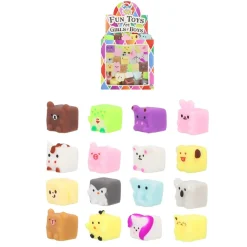 Squishy Pixeldjur 4 cm