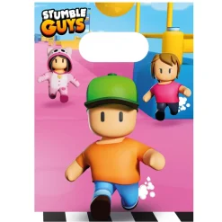 Stumble Guys - Kalaspåsar av papper 4-pack