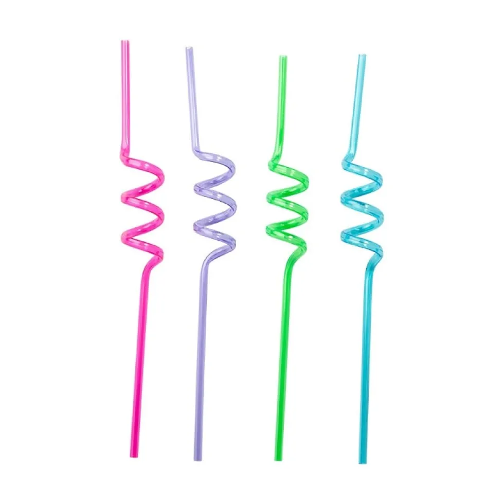 Sugrör Swirl, Återanvändbara 4-pack