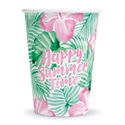 Summer Time Pappmuggar 8-pack