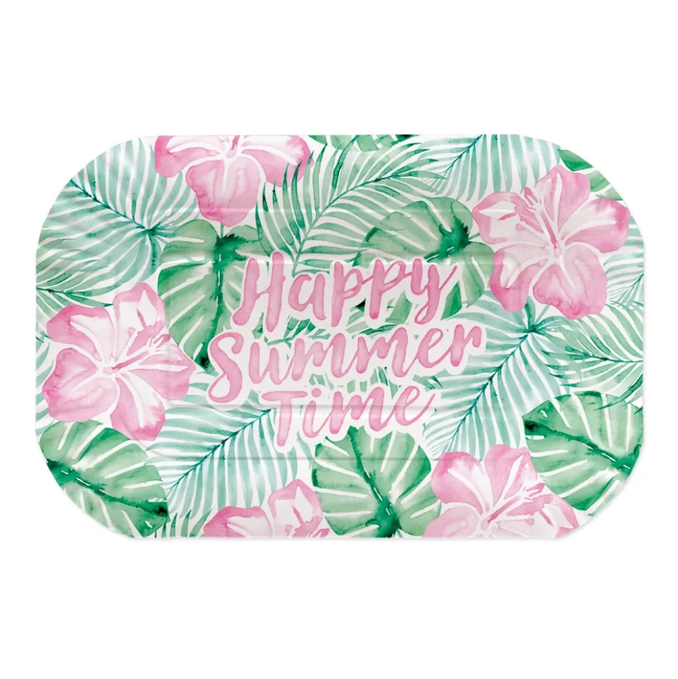 Summer Time Serveringsfat i papper 2-pack